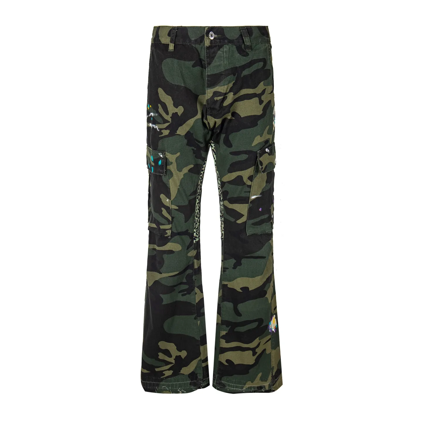 P250 Chrome Hearts Gallery 2025 new camouflage stitching multi-pocket couple bootcut jeans are a hot trend this season and are sought after by countless celebrities and fashionistas. The neat details of the cutting process add color to the playful fashion! The neat and meticulous design, and the well-fitting structure is unique. The upper body not only has outstanding recognition, but also looks younger and younger. A style with the ultimate wearing meaning and performance, gorgeous color matching, and the craftsmanship of this style is also extremely extraordinary. After the finished product is washed, it is disassembled and hand-made with sheepskin cross leather and then spliced ​​together to complete. The whole piece has too many craftsmanship to describe. It is decorated with patchwork cross flowers and high-waisted washed jeans! ! Absolutely high-end luxury product, a god-level single product, a super popular product, made by top heavy industry, a magic weapon that cannot be missed to hit the streets. Style number: 1846 Size: 28 30 32 34 36 Color: camouflage